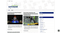 Desktop Screenshot of electionuniverse.com